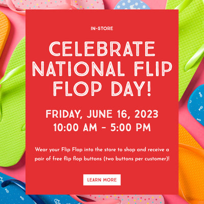 Celebrate National Zipper Day In-Store: June 16, 2023
