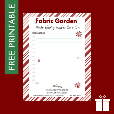 Create & Share Your Fabric Garden Wish List