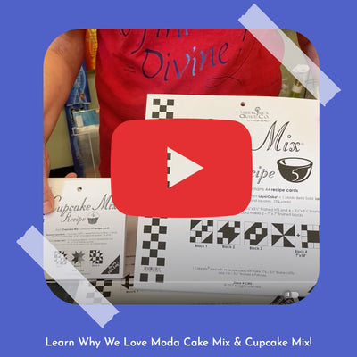 Moda Cake Mix & Cupcake Mix: Learn Why We Love Triangle Papers!