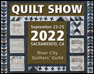 River City Quilter's Guild Quilt Show: September 23-25, 2022