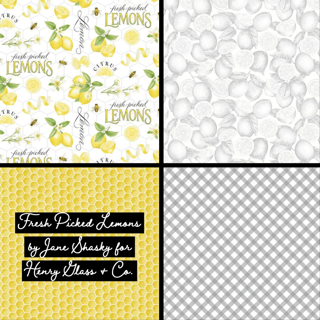 Fresh Picked Lemons by Jane Shasky for Henry Glass & Co.