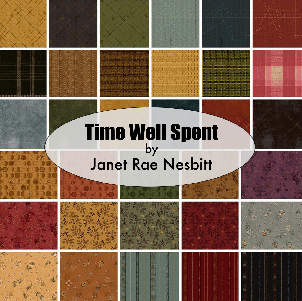 Time Well Spent by Janet Rae Nesbitt for Henry Glass & Co.
