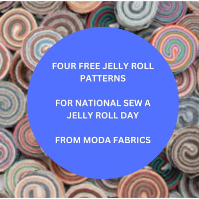 Four Fee Jelly Roll Patterns