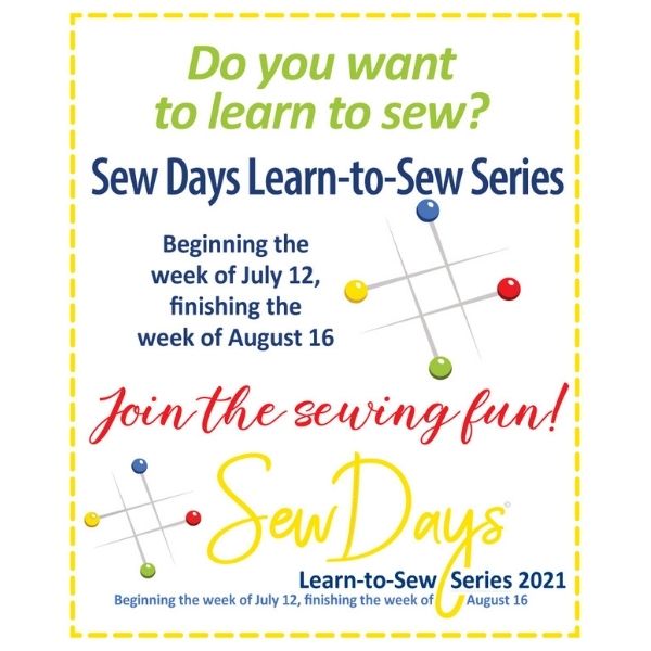 Sew Days - Learn-to-Sew Series 2021