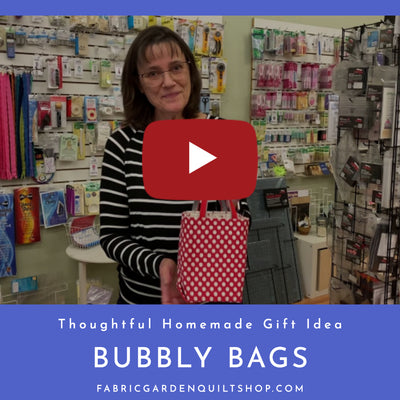 Thoughtful Homemade Gift Idea: Bubbly Bags