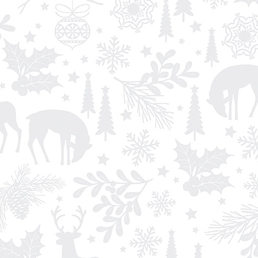 Holiday Snow by Kanvas Studios for Benartex Fabrics