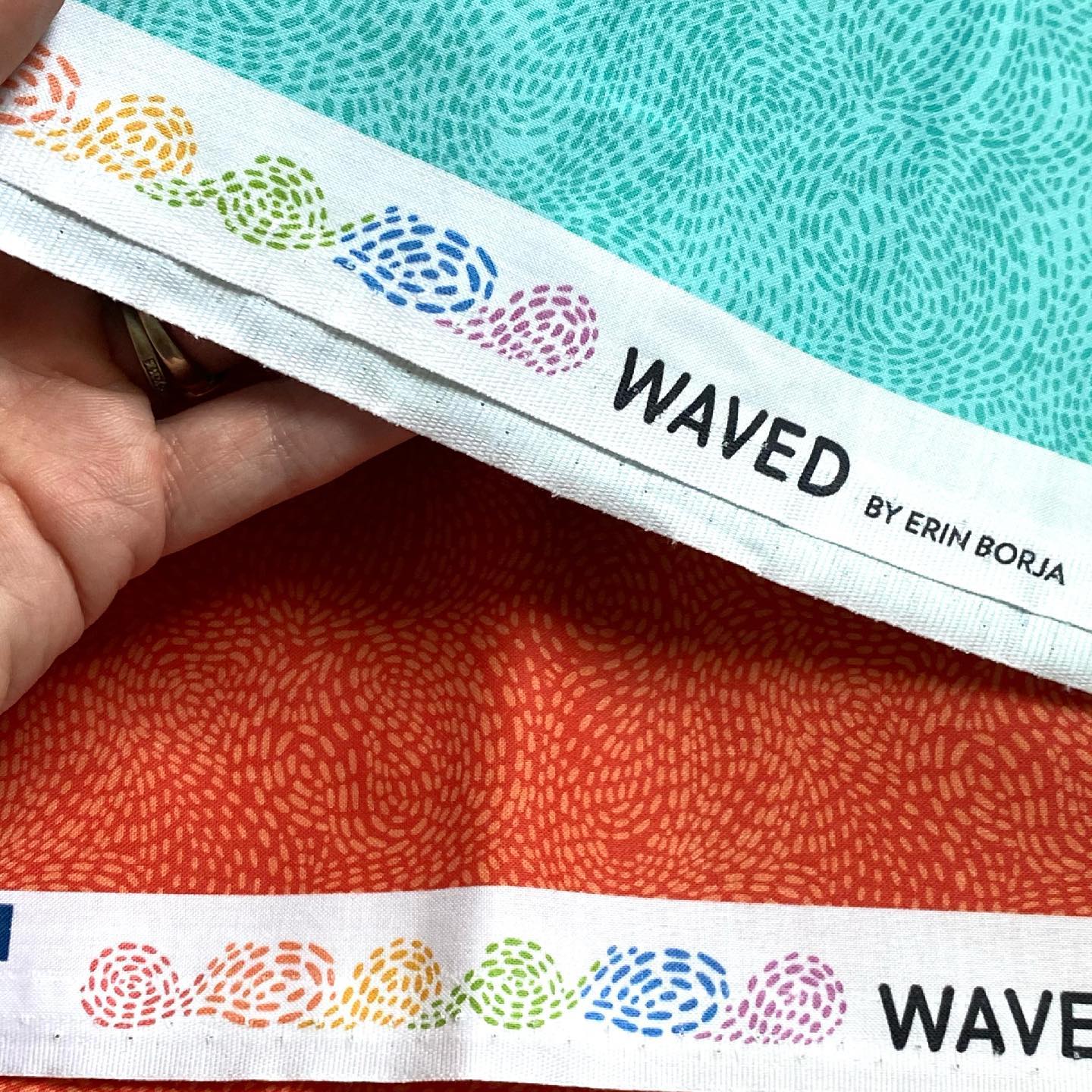 Waved by Erin Borja for Paintbrush Studio Fabrics