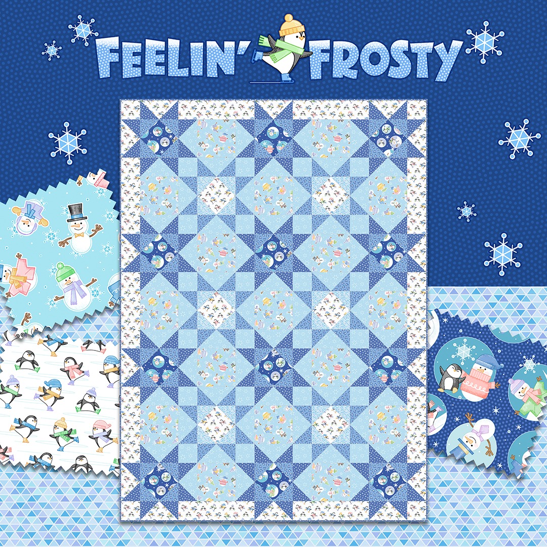 Feelin' Frosty by Patrick Lose for Northcott Fabrics