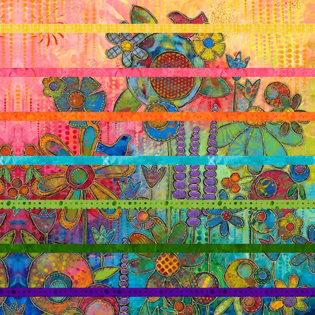 Garden Delight by Sue Penn for FreeSpirit Fabrics