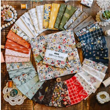 Dawn on the Prairie by Fancy That Design House for Moda Fabrics