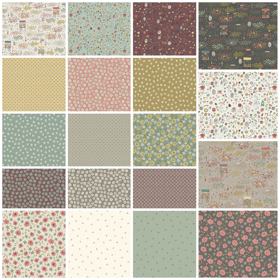 Market Garden by Anni Downs for Henry Glass & Co.