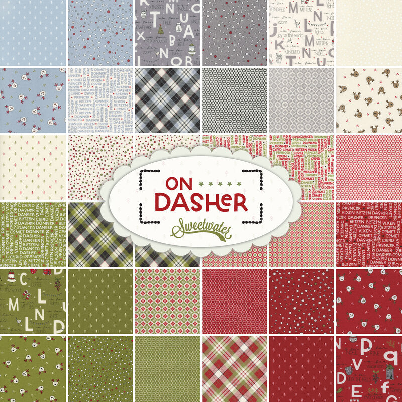 On Dasher by Sweetwater for Moda Fabrics