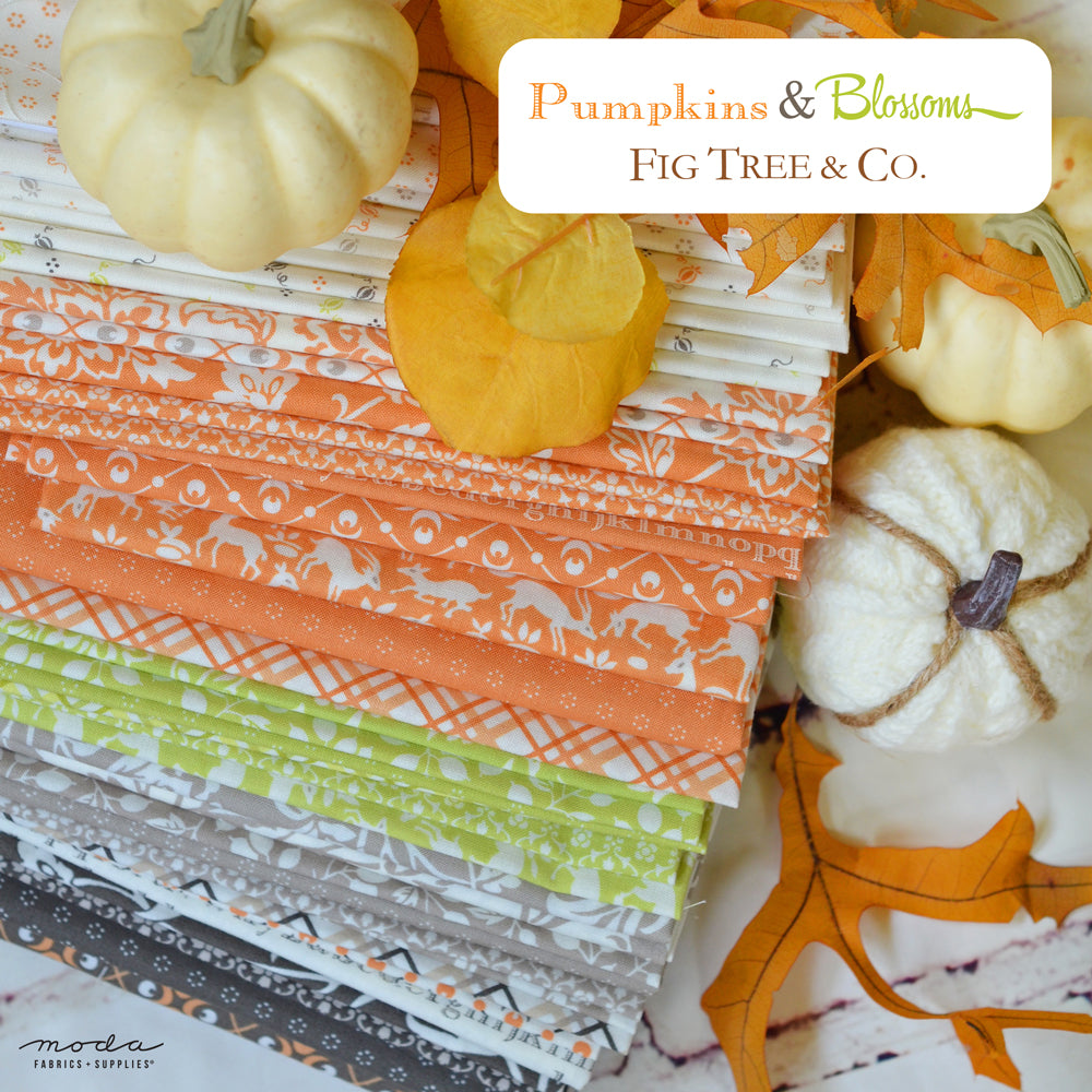 Pumpkins & Blossoms by Fig Tree Quilts for Moda Fabrics