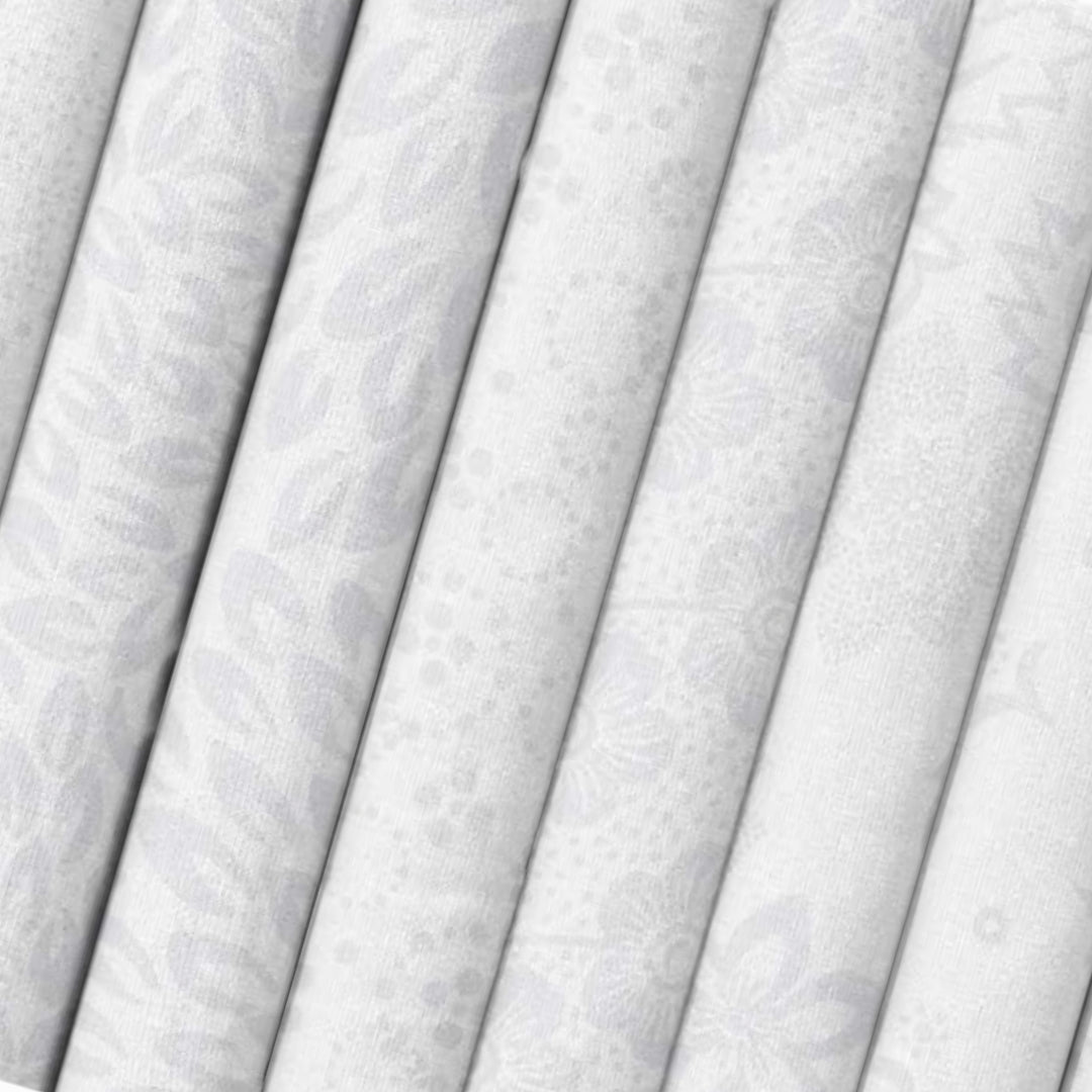 Rhapsody In White by Kanvas Studios for Benartex Fabrics