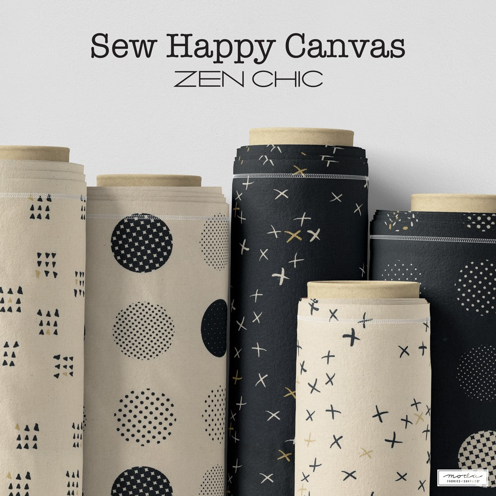 Sew Happy Canvas by Zen Chic for Moda Fabrics
