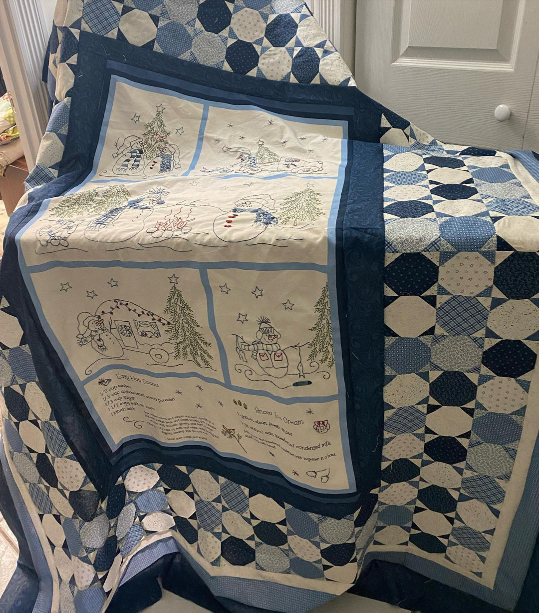 Snowfolks by Cindy Staub for Marcus Fabrics