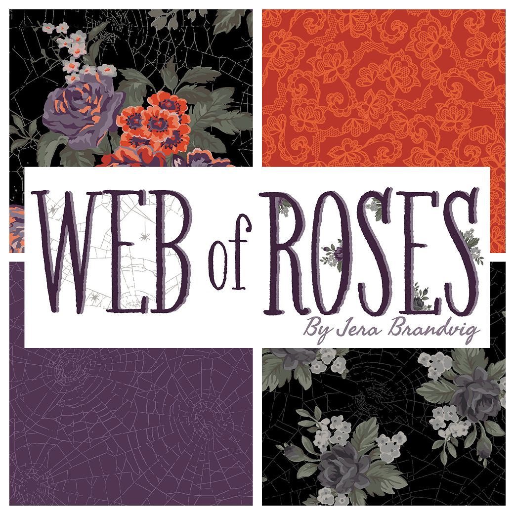Web of Roses by Jera Brandvig for Maywood Studio