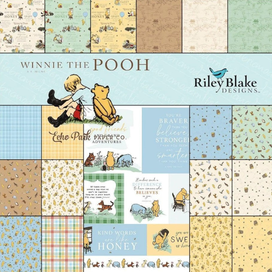 Winnie the Pooh from Riley Blake Designs
