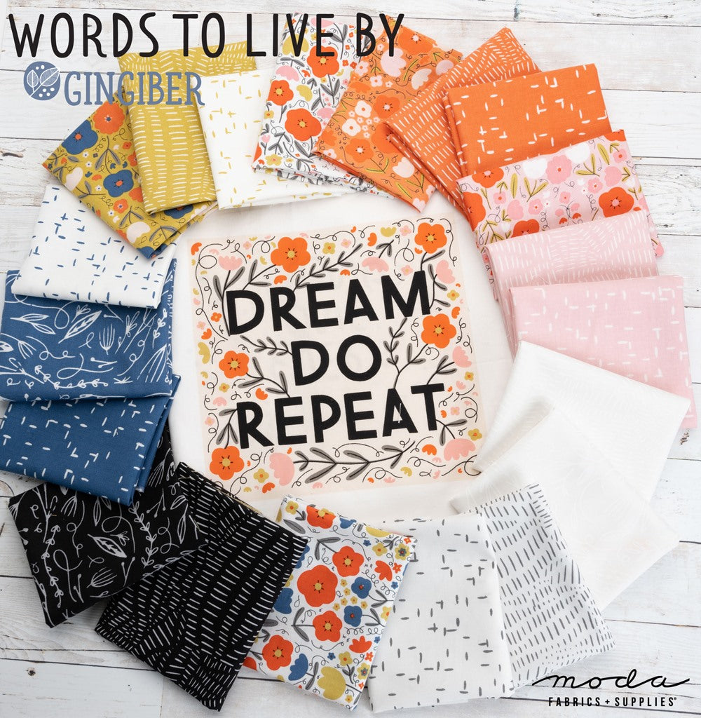 Words To Live By by Gingiber for Moda Fabrics