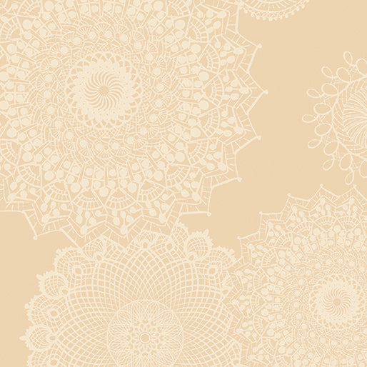 Dancing Doilies Wide Back - Natural