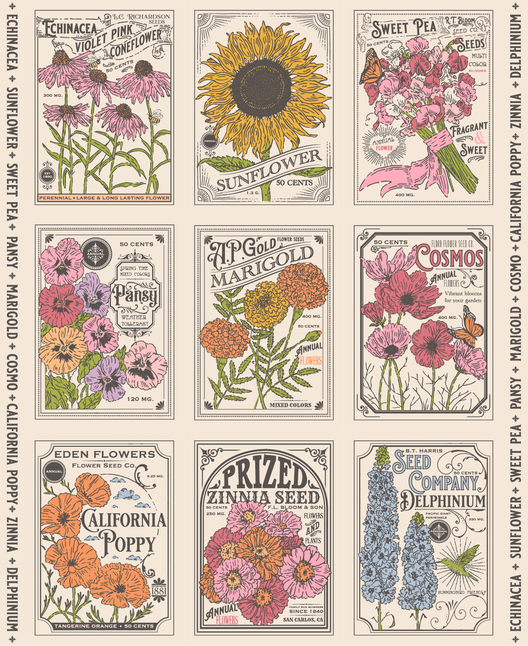 My Secret Garden Panel - 20988 11