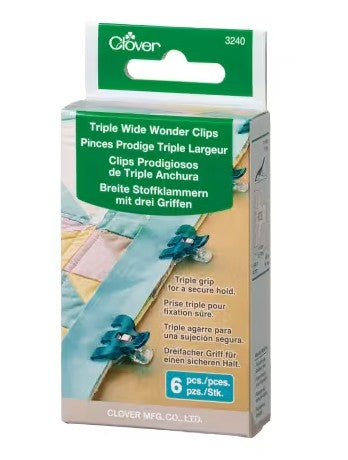 Triple Wide Wonder Clips - 6