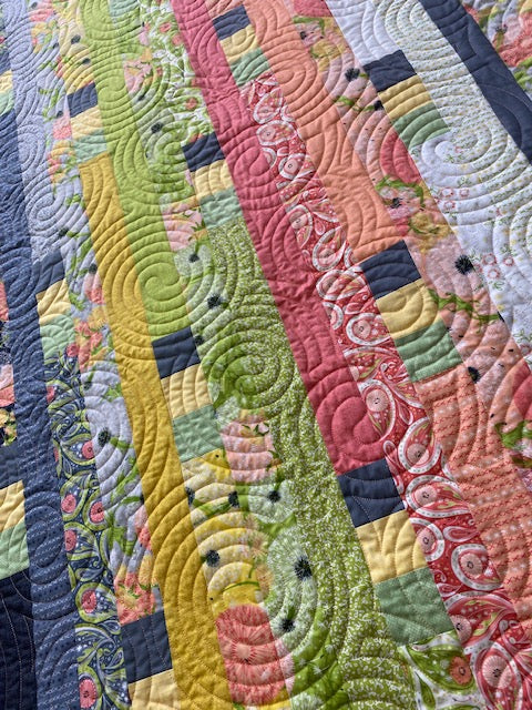 Jelly Roll Quilt Class – Fabric Garden