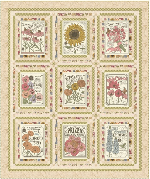 My Secret Garden Quilt Kit
