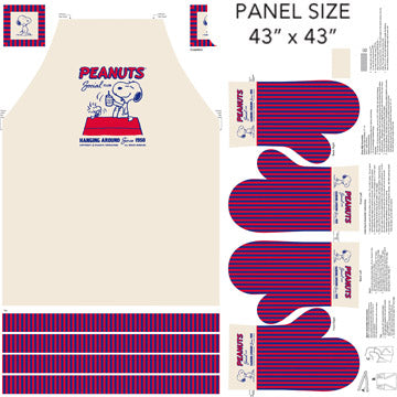 Peanuts Apron Panel