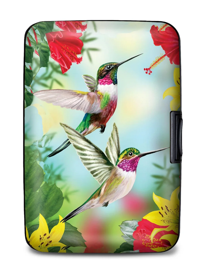 Armored Wallet - Hummingbird Red