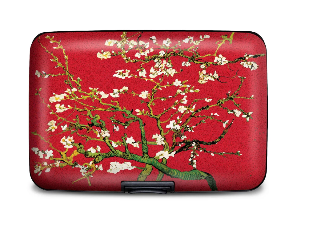 Armored Wallet - Van Gogh Red Almond Blossoms