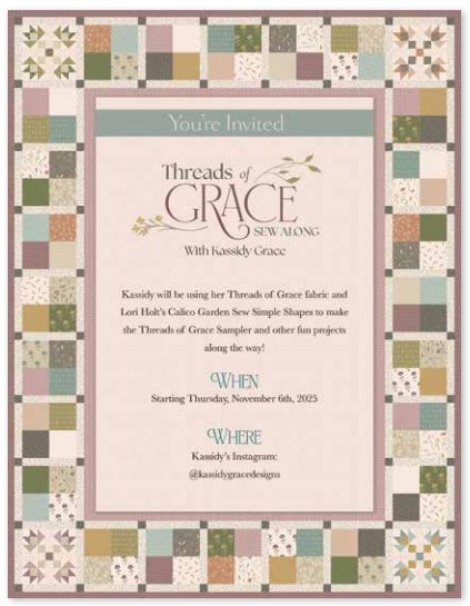Threads of Grace Sew Along Reservation